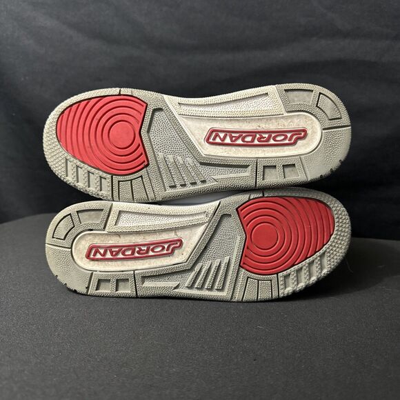 Nike Air Jordan III 3 OG True Blue Retro 2016 854261-106 sz 5.5Y pre-owned - Picture 6 of 8